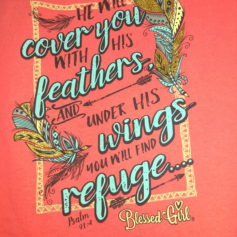 Blessed Girl Scripture Tee